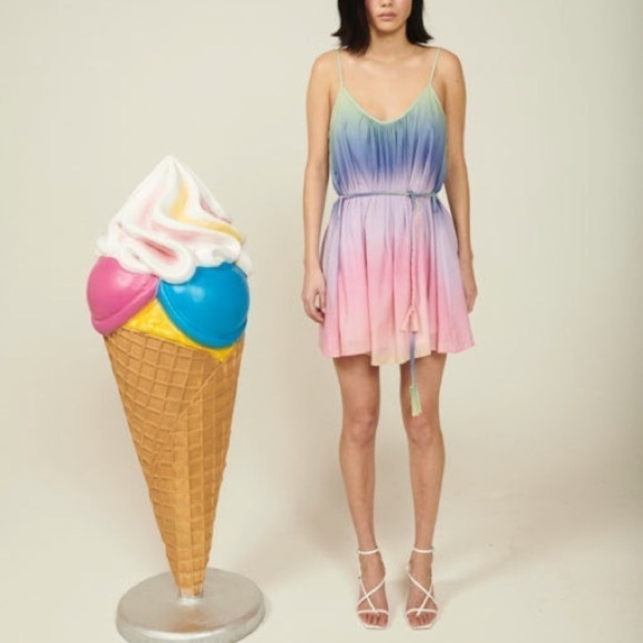 Olivia Rubin Babette Dress Pastel Ombré size 4 - Picture 5 of 14